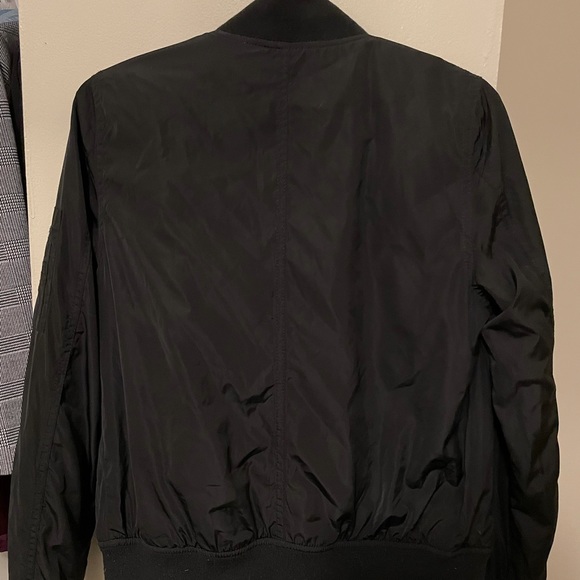 Garage black bomber jacket - Picture 2 of 2